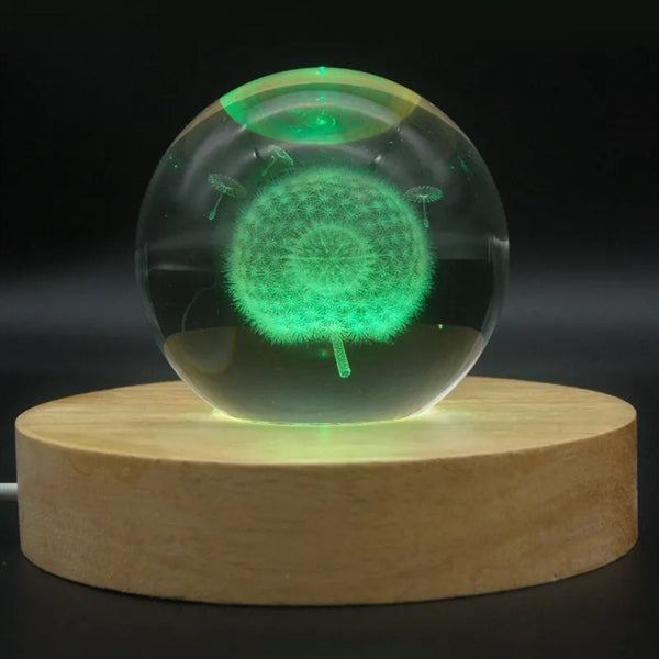 LED Colorful Crystal Ball