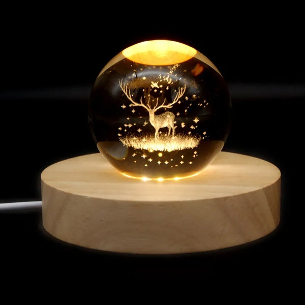LED Colorful Crystal Ball