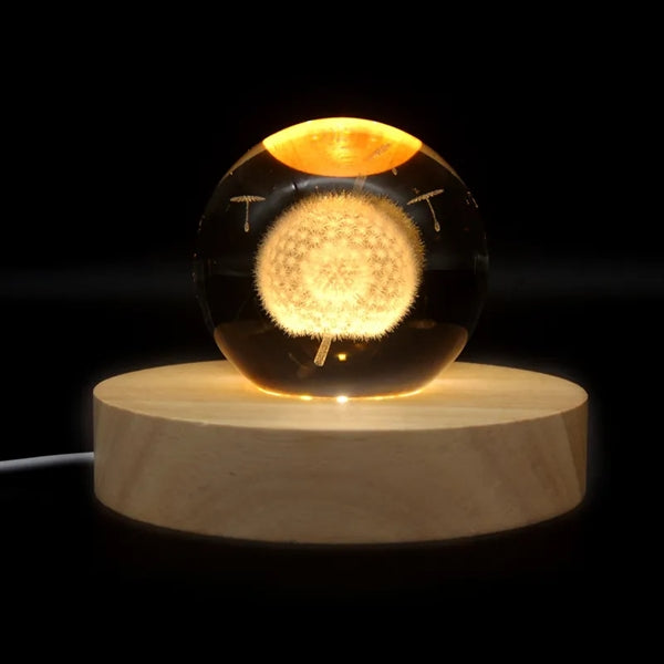 LED Colorful Crystal Ball