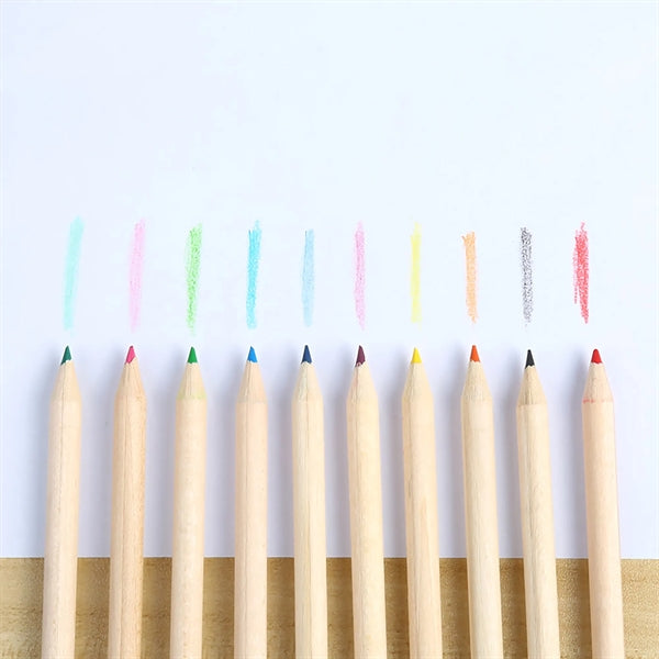 6-Piece Colored Pencil Kraft Paper Box Set