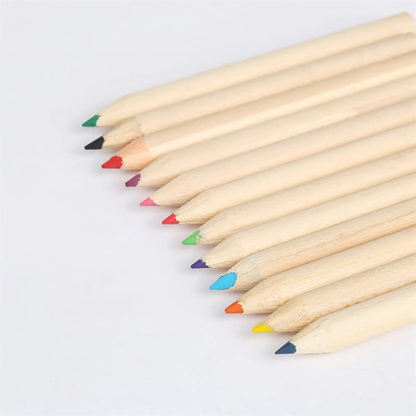 6-Piece Colored Pencil Kraft Paper Box Set