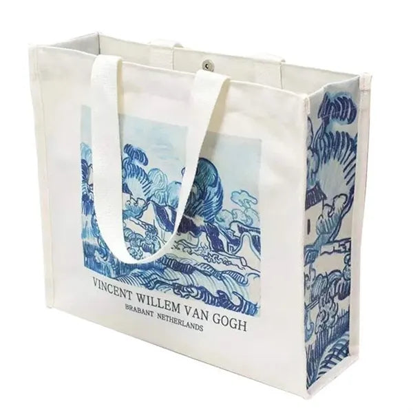 Aesthetic Canvas Tote Bag Shopping Original