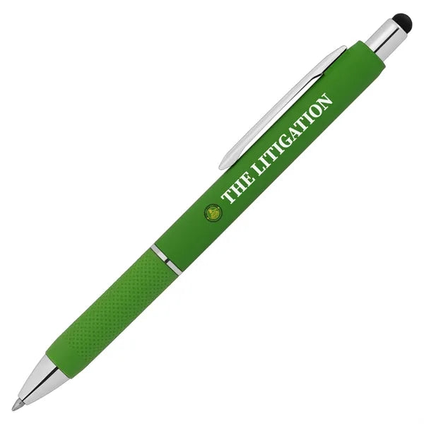 Serena Retractable Gel Stylus Pen - ColorJet