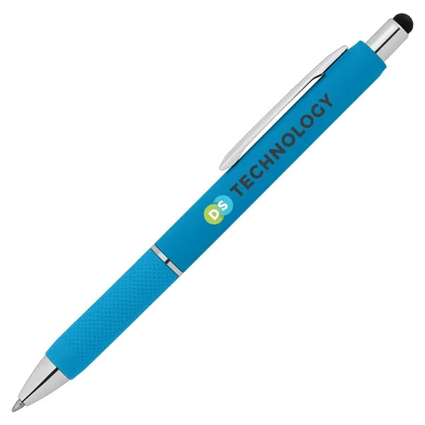 Serena Retractable Gel Stylus Pen - ColorJet