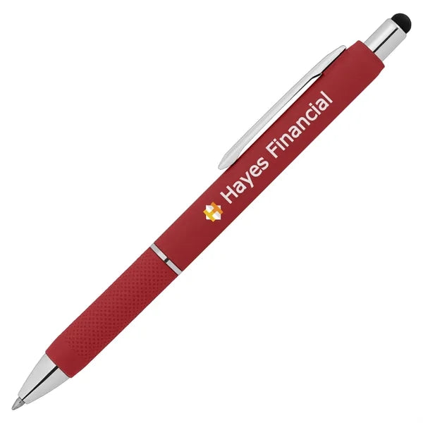 Serena Retractable Gel Stylus Pen - ColorJet