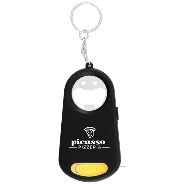 Casper LED Light, Bottle Opener, Keyring - Pad Print