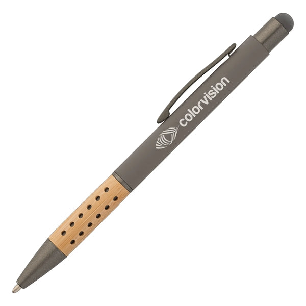 Bowie Bamboo Grip Stylus Pen