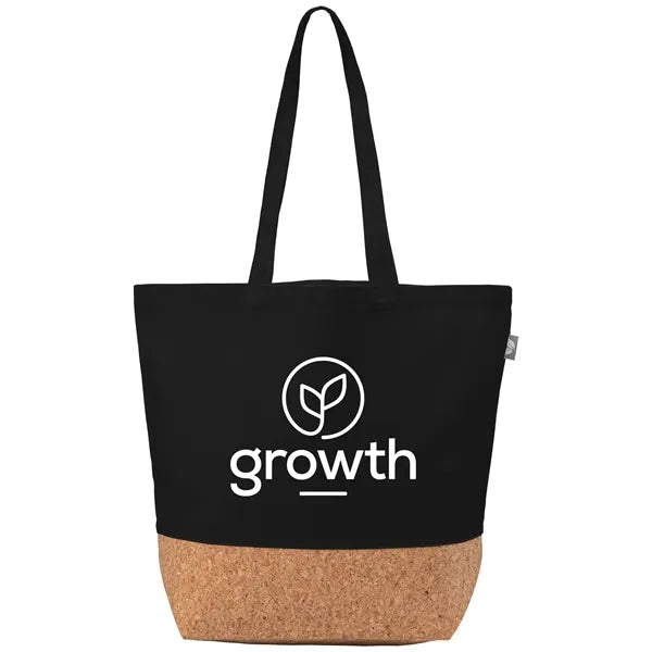 Alentejo - Recycled Tote Bag with Cork Bottom - Silkscreen