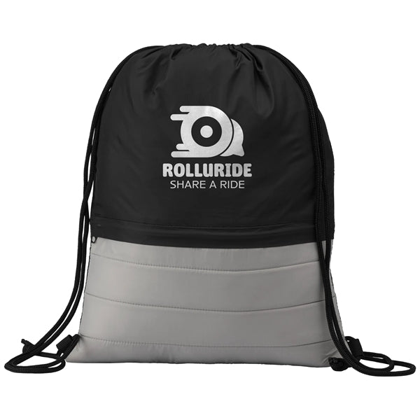 SportStyle RPET Nylon Drawstring Bag - Silkscreen