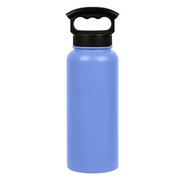 FIFTY/FIFTY 34oz Bottle With Wide Mouth 3 Finger Lid