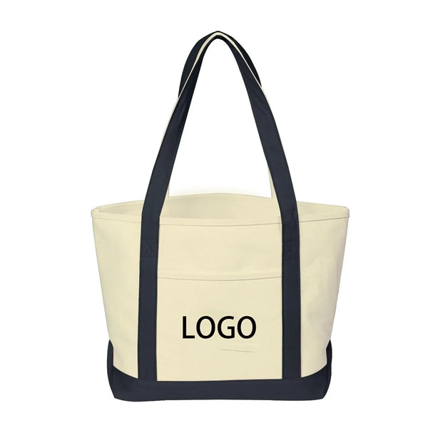 16 oz Canvas Zippered Boat Bag