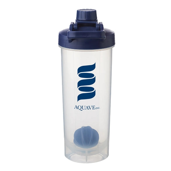 24 oz. Parthenon Plastic Shaker Bottle (1 Color Imprint)