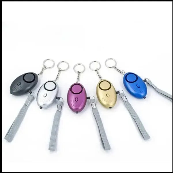 Personal Security Alarm Keychain with LED Lights