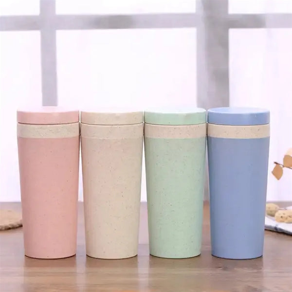 12oz Wheat Fiber water bottle