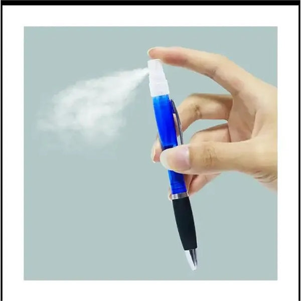 Twist Action Ballpoint Pen With Spary Bottle