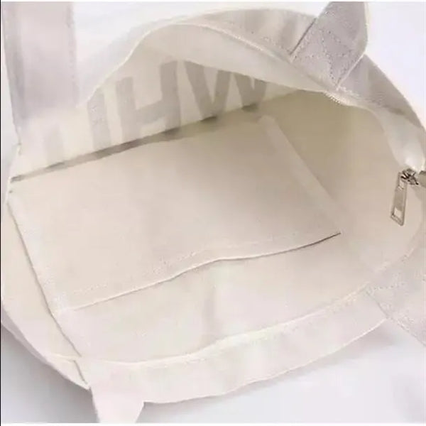 Cotton Canvas Tote Bag