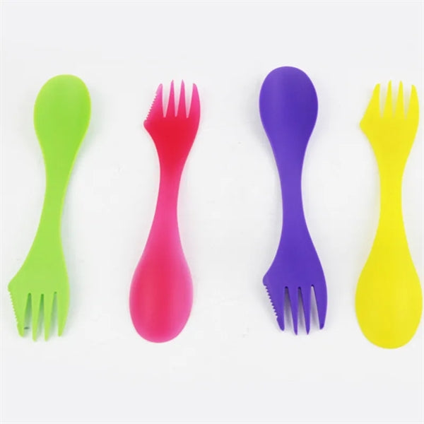 3 In 1 Multi-functional Plastic Knife/Fork/Spoon