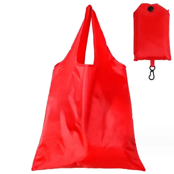 Large Resuable Polyester Folding Grocery Tote Bag