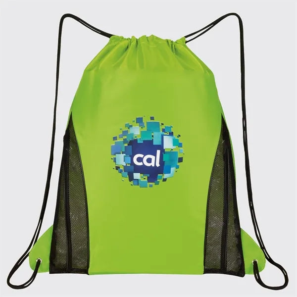 Sport Mesh Drawstring Backpack