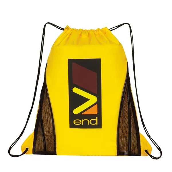 Sport Mesh Drawstring Backpack