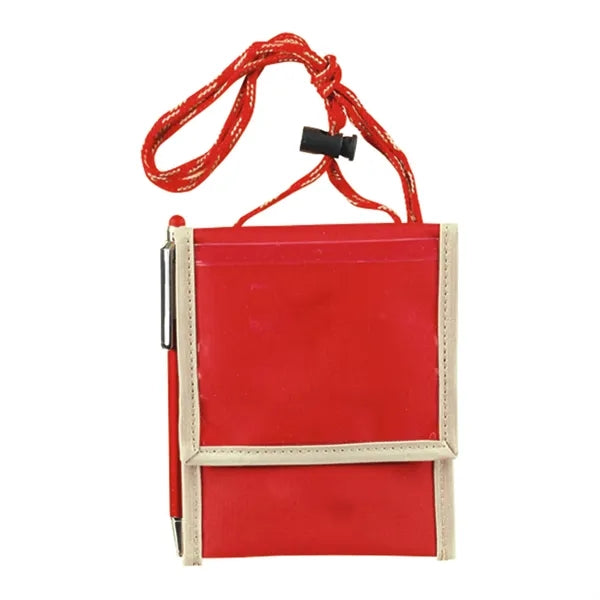 Convention Travel Neck Wallet