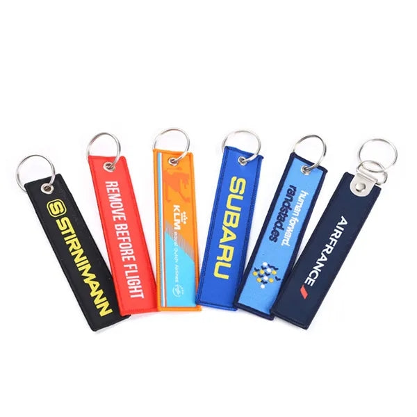 Flight Jet Tag Keychain for Luggage
