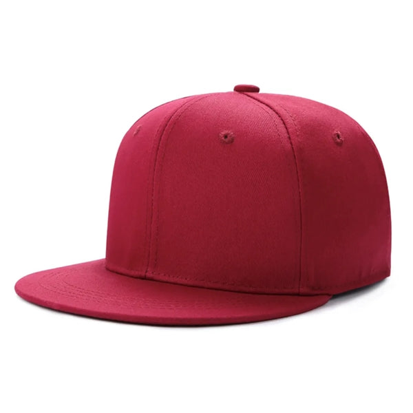 Flat Peak Snapback Cap