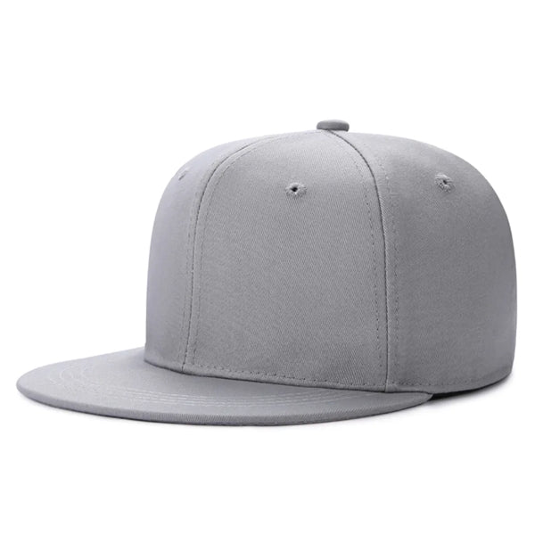 Flat Peak Snapback Cap