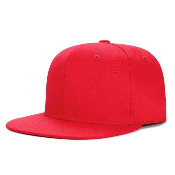 Flat Peak Snapback Cap