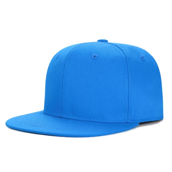 Flat Peak Snapback Cap