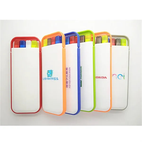 Pens Highlighters Markers Journaling Kit With Carrying Case