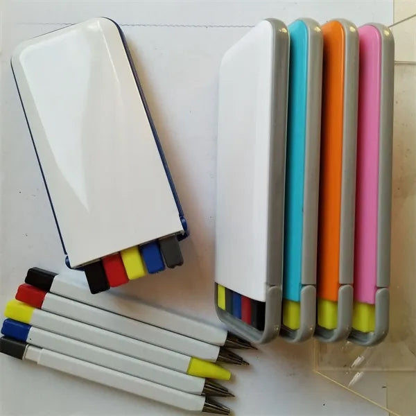 Pens Highlighters Markers Journaling Kit With Carrying Case