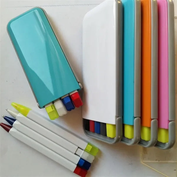 Pens Highlighters Markers Journaling Kit With Carrying Case