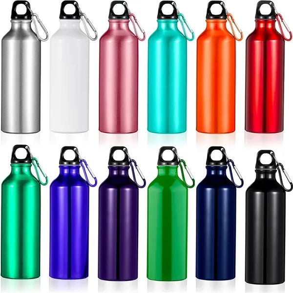 Aluminum Bike Sports Travel Bottles With Twist Cap Buckle