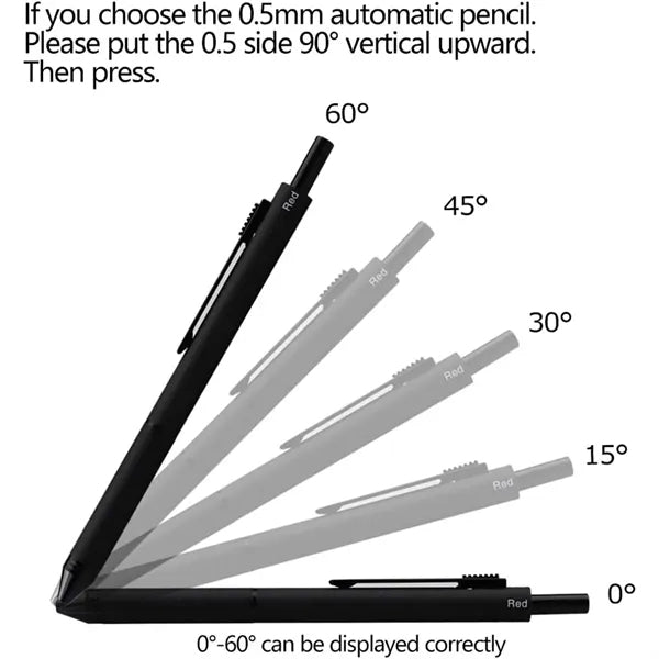 4 in 1 Metal Multicolor Gravity Pen