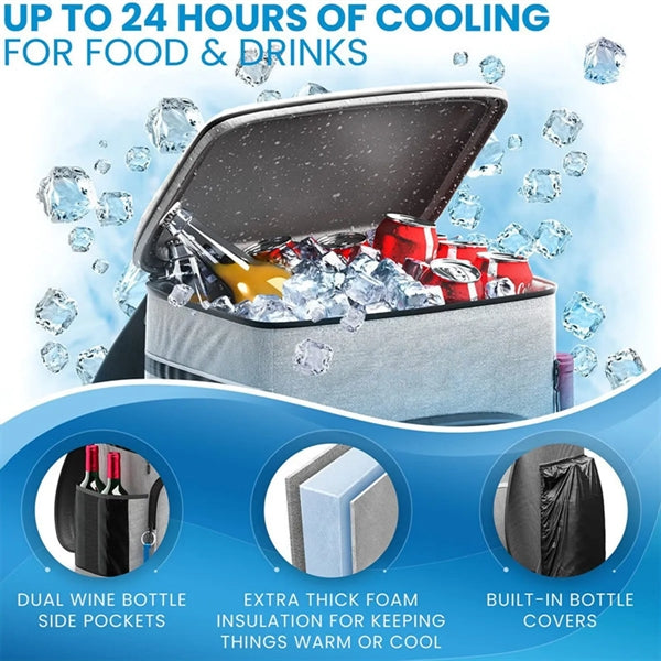 40L Leakproof Insulated Cooler Backpack