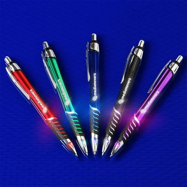 Lluminated Lighted Logo Stylus Ballpoint Pen