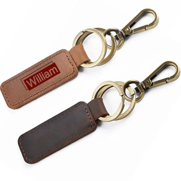 Leather Keychain Pendant