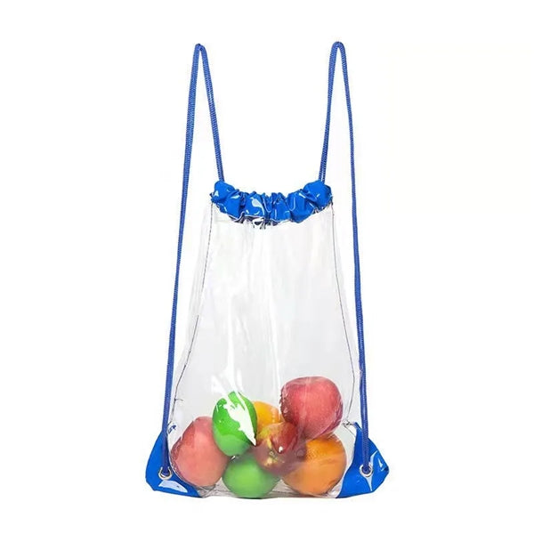 Clear DrawstringBag Waterproof Stadium Drawstring Backpack