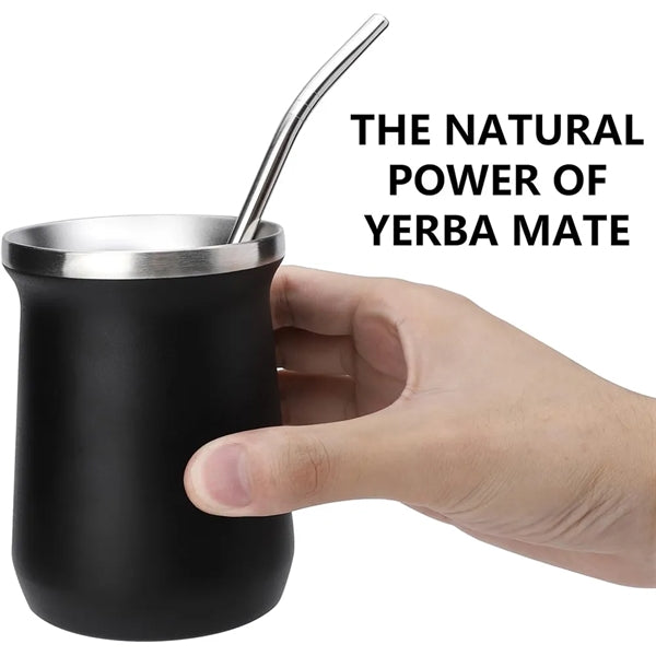 8oz Stainless Steel Yerba Mate Cup