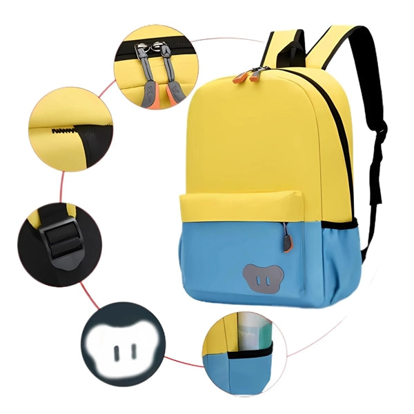 Contrast style Backpack Outdoor Travel School