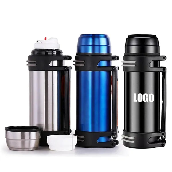 2L Stainless Steel Vacuum Flask With Cup