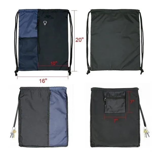 Sports Gym Drawstring Backpack