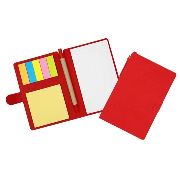 Sticky Note Book With Ballpoint Pen