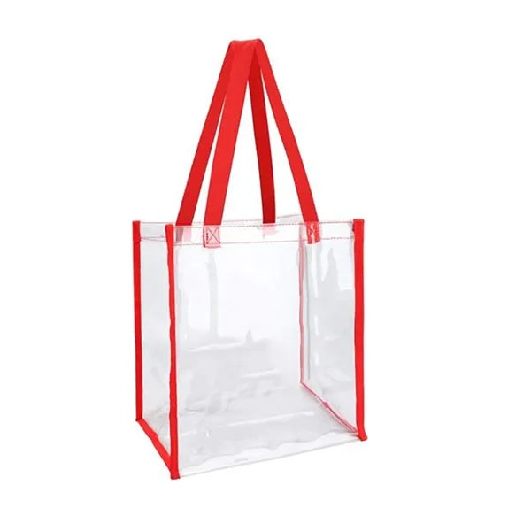 Clear Pvc Stadium Tote Bag
