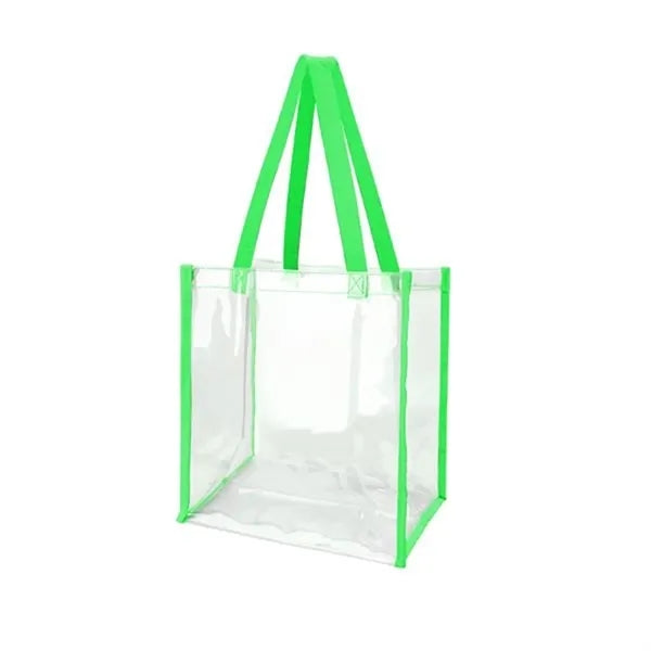 Clear Pvc Stadium Tote Bag