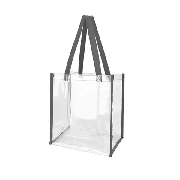 Clear Pvc Stadium Tote Bag