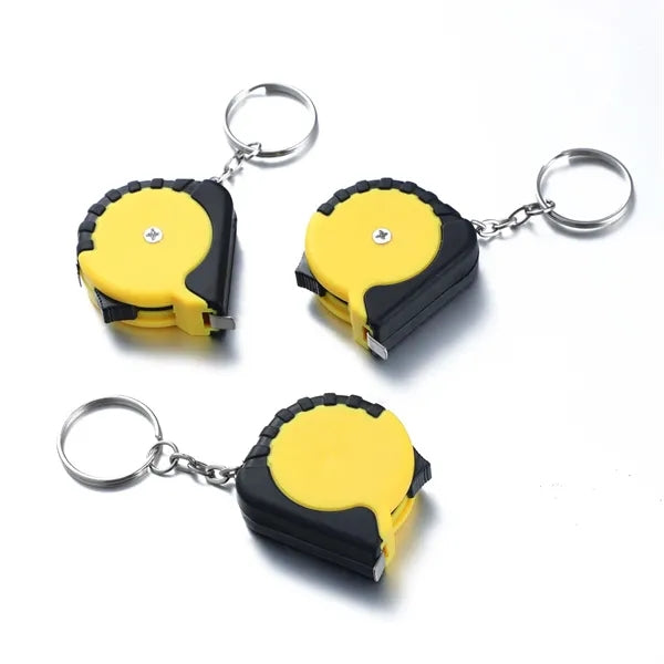 Full Color Mini Portable Tape Measure Key Chain