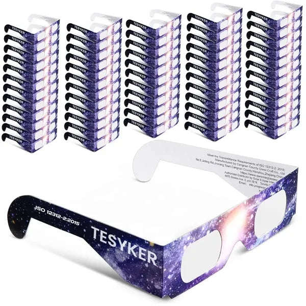 Paper Total Solar Eclipse Glasses