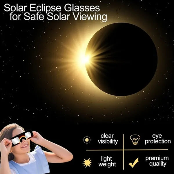 Paper Total Solar Eclipse Glasses